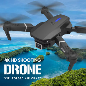 E88 Pro Drone Camera – 4K Dual Lens | Foldable | WiFi FPV | One-Key Return