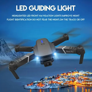 E88 Pro Drone Camera – 4K Dual Lens | Foldable | WiFi FPV | One-Key Return