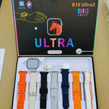 S10 Ultra 2 Smart Watch with 7 Straps – Infinite Display, Bluetooth Calling & Health Tracking