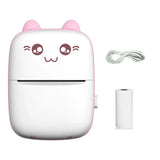 Wireless Mini Thermal Printer – Instant Inkless Photo & Label Printer (For Kids & Office Use)